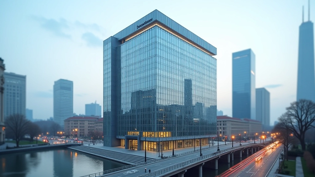Bundesbank-Zentrale in Frankfurt mit moderner Architektur und bankaufsichtlicher Infrastruktur